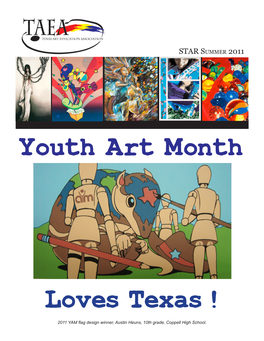 Youth Art Month Loves Texas !