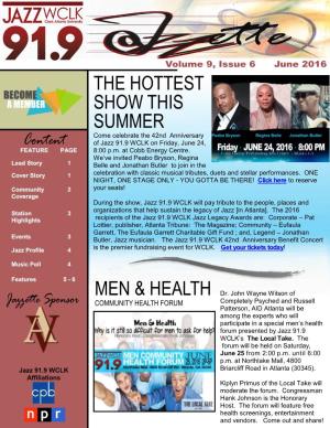 Jazzette, Jazz 91.9 WCLK Monthly Newsletter Page 2