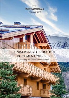 UNIVERSAL REGISTRATION DOCUMENT 2019/2020 Including the Annual Financial Report Summary