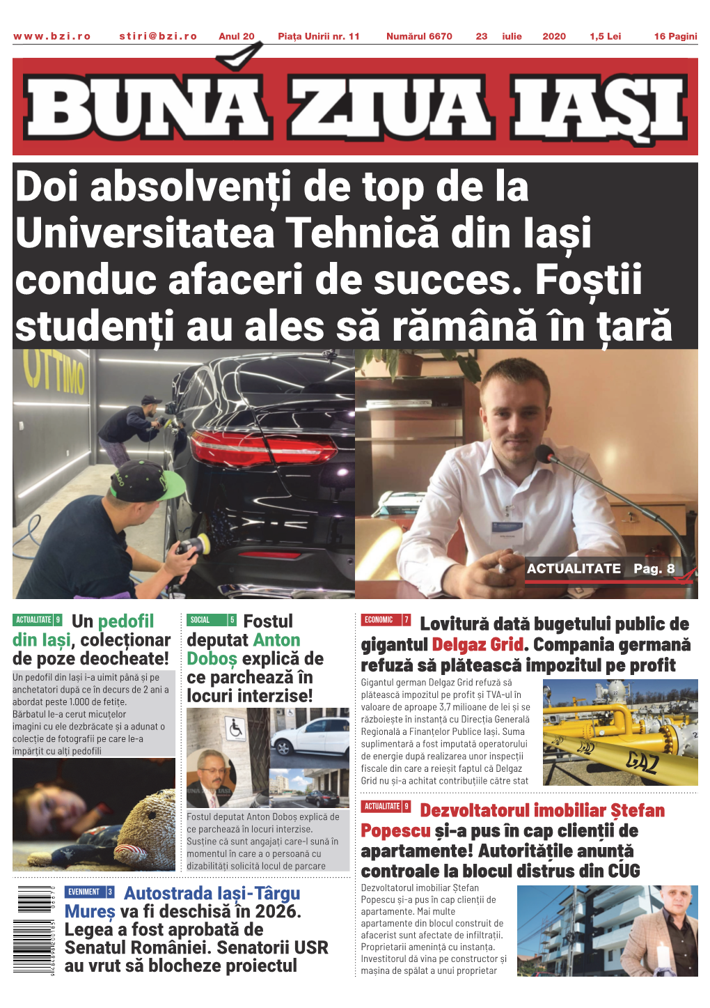 Doi Absolvenți De Top De La Universitatea Tehnică Din Iași Conduc Afaceri De Succes