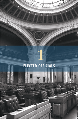 2017-2018 Wisconsin Blue Book: State Elected Officials (Pages 1-18)