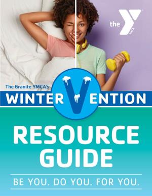 Winter Ention Resource Guide Be You