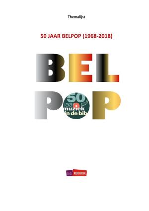 50 Jaar Belpop (1968-2018)