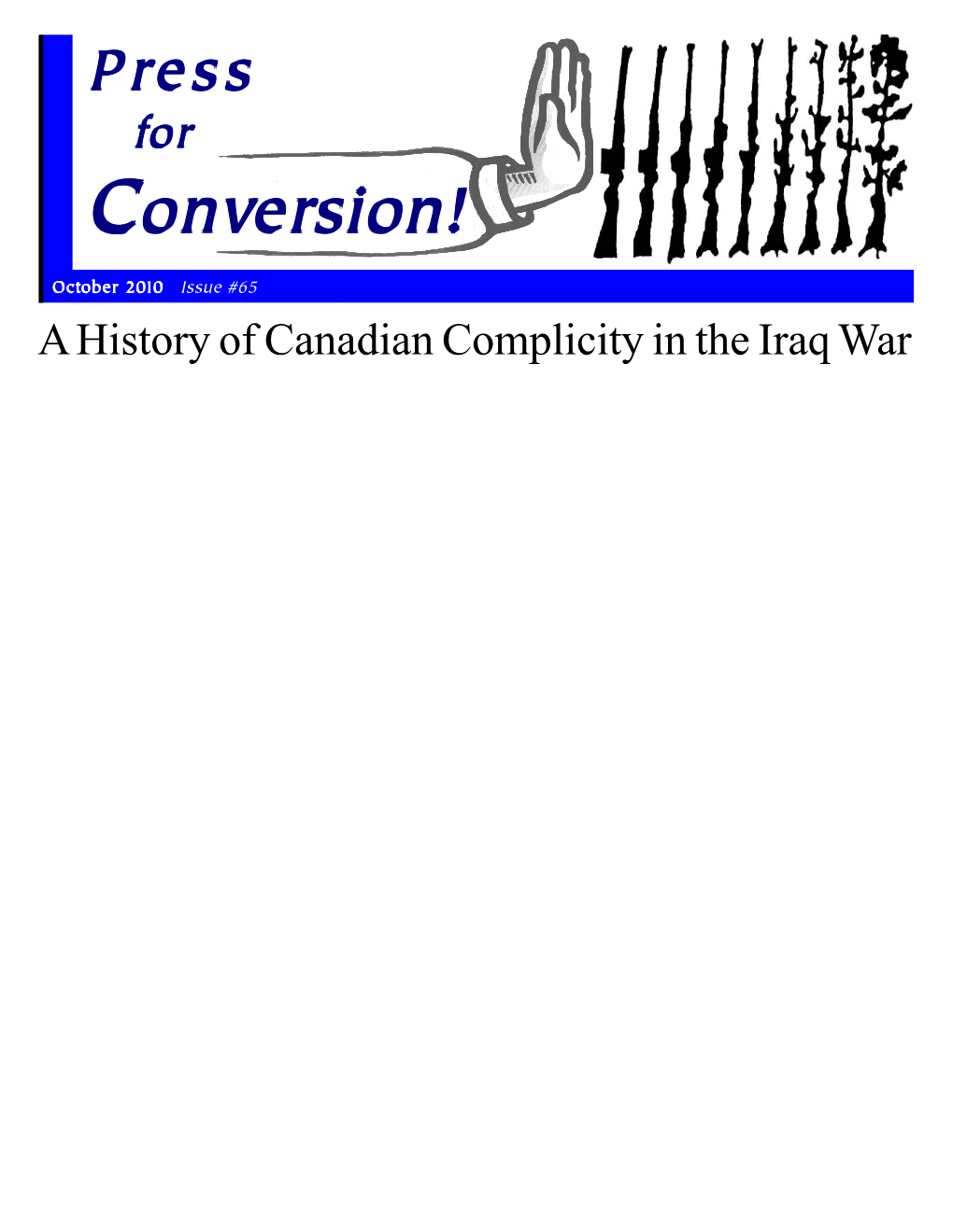 Canada and Iraq War-Newnewer