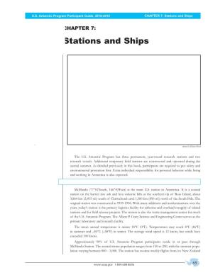 CHAPTER 7: Stations and Ships