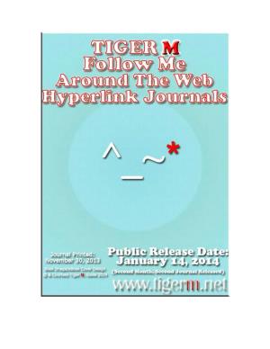 TIGER M Follow Me Hyperlink Journals | TIGER M December 2013