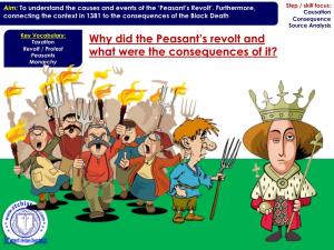 1. Why Did the Peasants Revolt and What Happened