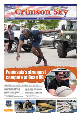 Peninsula's Strongest Compete at Osan AB