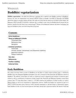 Buddhist Vegetarianism - Wikipedia