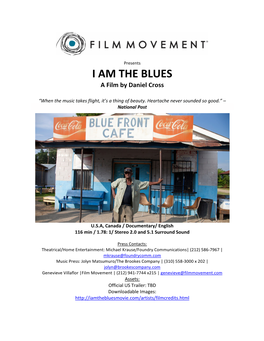 I AM the BLUES a Film by Daniel Cross