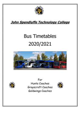 Bus Timetables 2020/2021