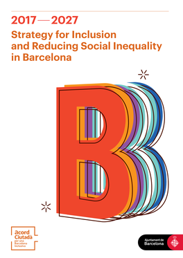 Strategy for Inclusion and Reducing Social Inequality