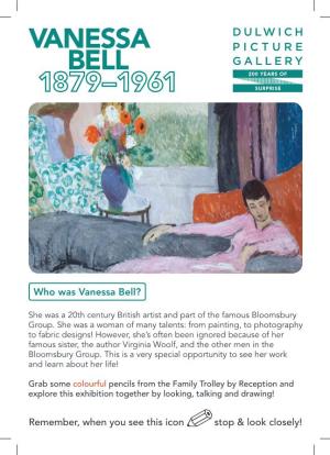 Who Was Vanessa Bell?