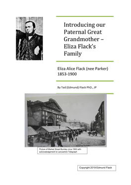 Introducing Our Paternal Great Grandmother – Eliza Flack's Family
