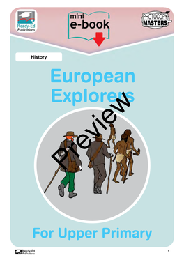 European Explorers for Upper Primary