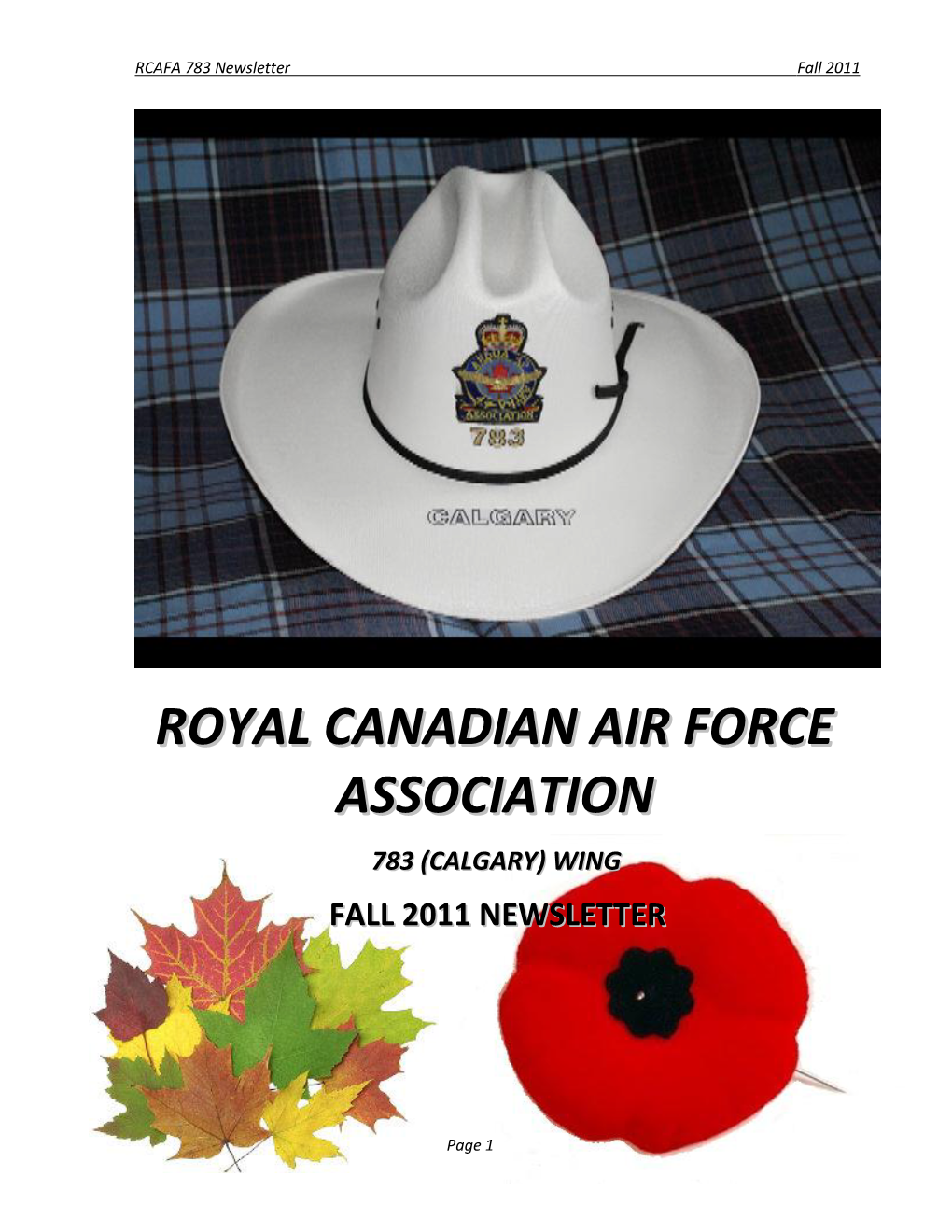 Royal Canadian Air Force Association) in Alignment with Alberta Group
