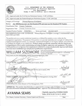 GS-0462-06/07 ------RECOMMENDATION for COVERAGE: Primary/Rigorous Firefighter Coverage Is Recommended Under Both CSRS and FERS