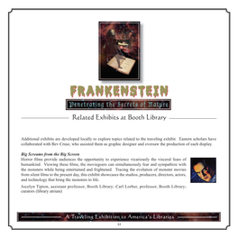 Frankenstein Exhibit Program