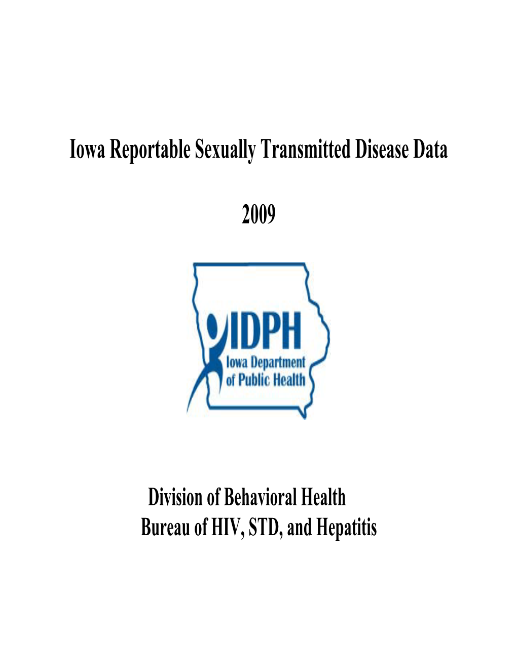 Iowa Reportable Sexually Transmitted Disease Data 2009