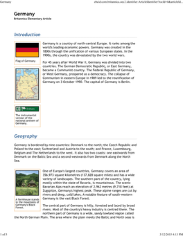 Germany Ebcid:Com.Britannica.Oec2.Identifier.Articleidentifier?Tocid=0&Articleid