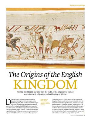 The Origins of the English Kingdom