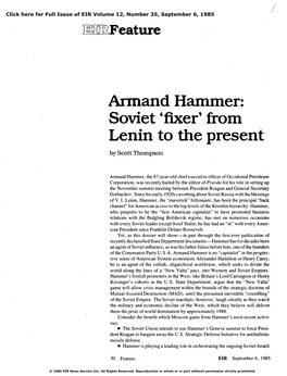 Armand Hammer