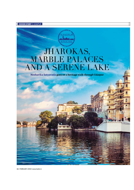 Jharokas, Marble Palaces & a Serene Lake