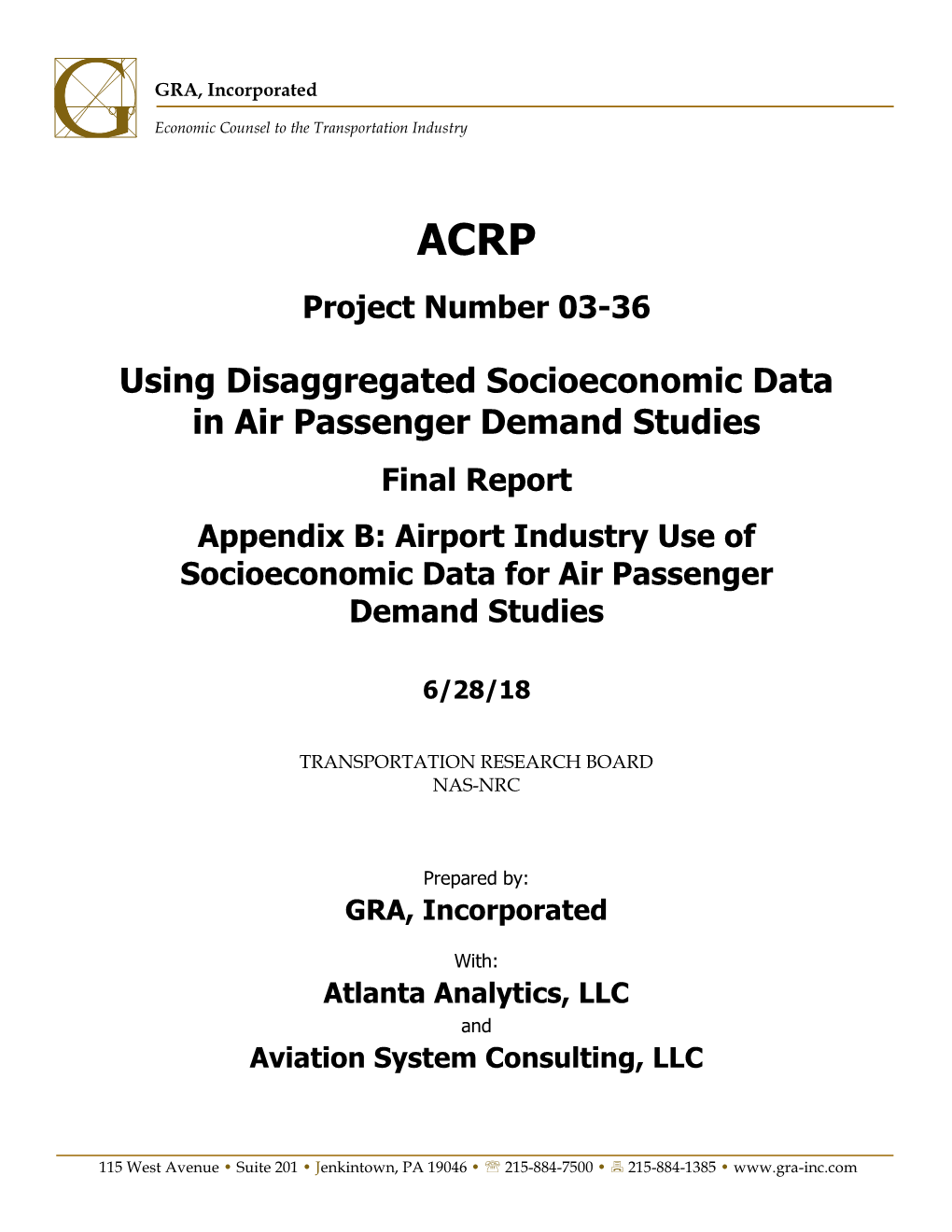 Using Disaggregated Socioeconomic Data in Air Passenger Demand