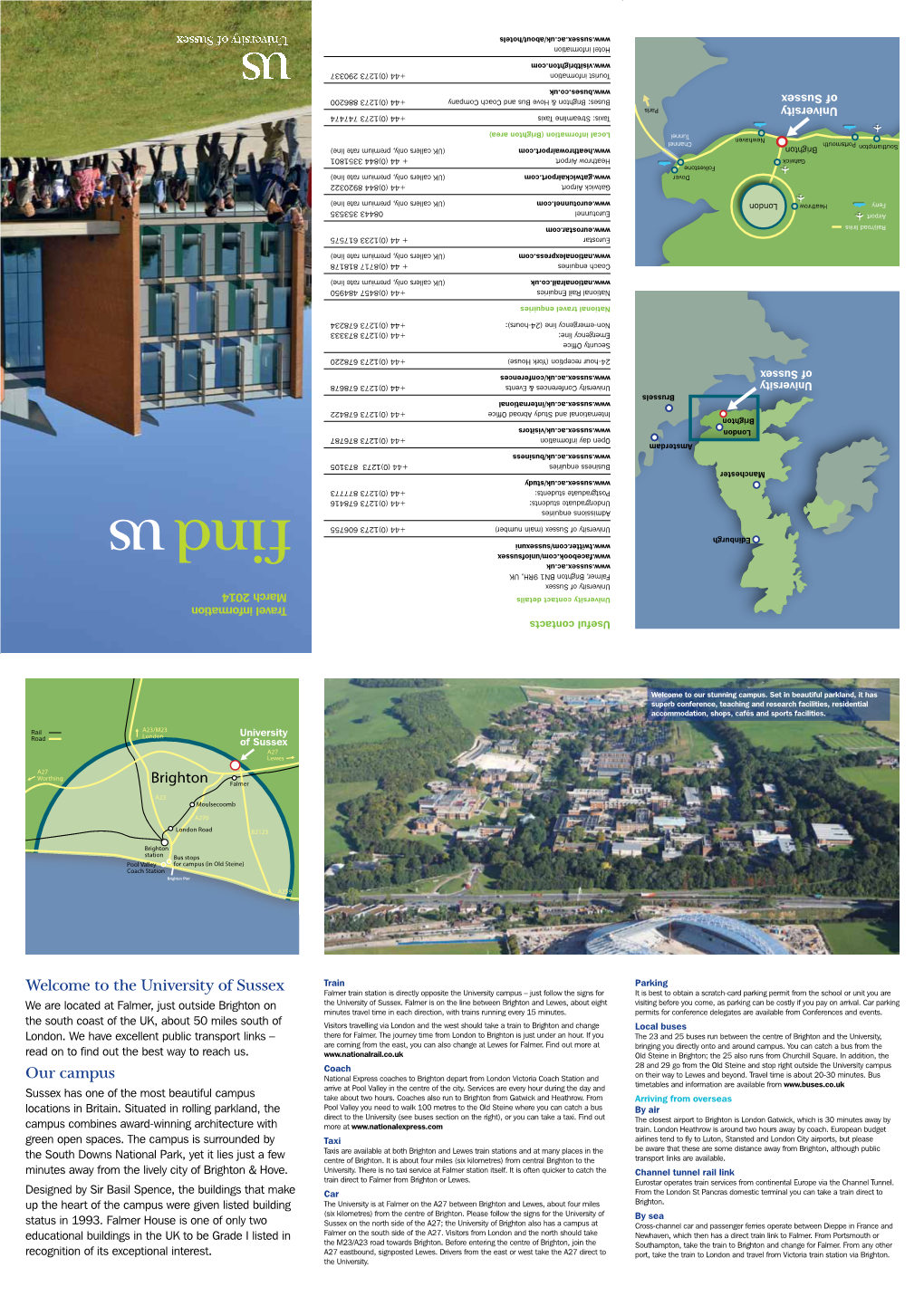 Welcome to the University of Sussex Our Campus