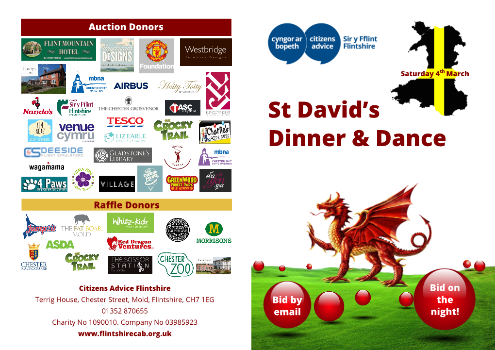 St David's Dinner & Dance