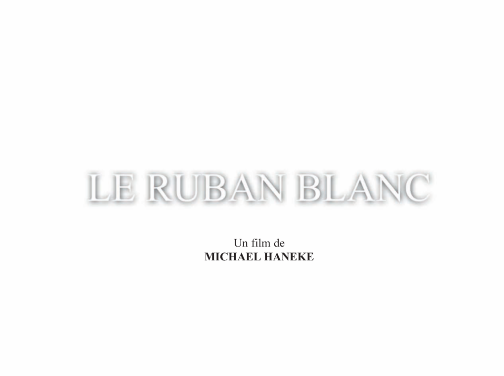 Le Ruban Blanc