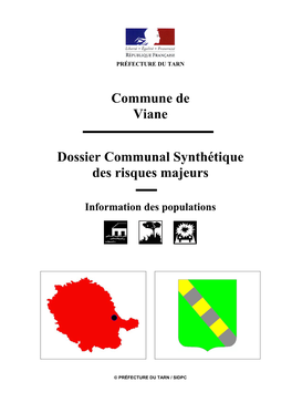Commune De Viane Dossier Communal Synthétique Des Risques