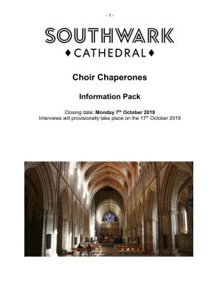 Choir Chaperones