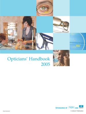 Opticians Handbook 2005