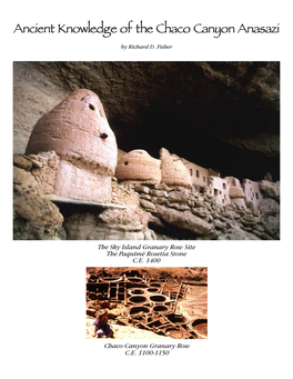 Chaco Canyon Anasazi Paper.Pmd