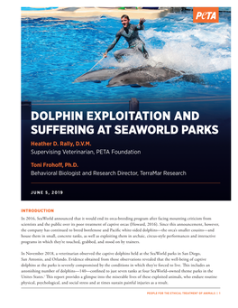 DOLPHIN EXPLOITATION and SUFFERING at SEAWORLD PARKS Heather D
