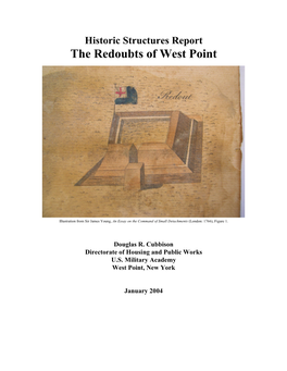 Historic Structures Report on the Redoubts of West Point