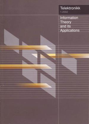 Information Theory and Its Applications