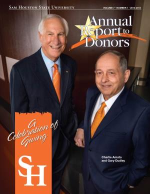 Annual Report Donors