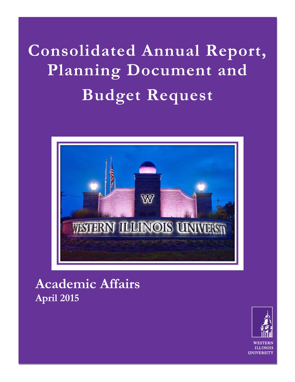 Provost & VPAA Consolidated Annual Report