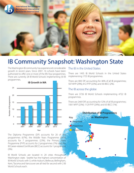 IB in Washington State