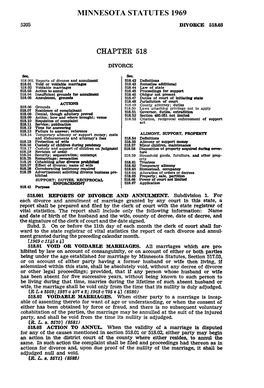 Chapter 518 Minnesota Statutes 1969