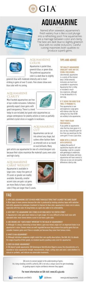 Aquamarine Buying Guide