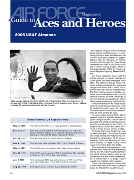 Air Force Magazine's Guide to Aces and Heroes