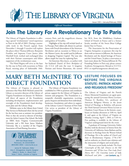 Newsletter of February 4 at the Library of Democracy Have Evolved