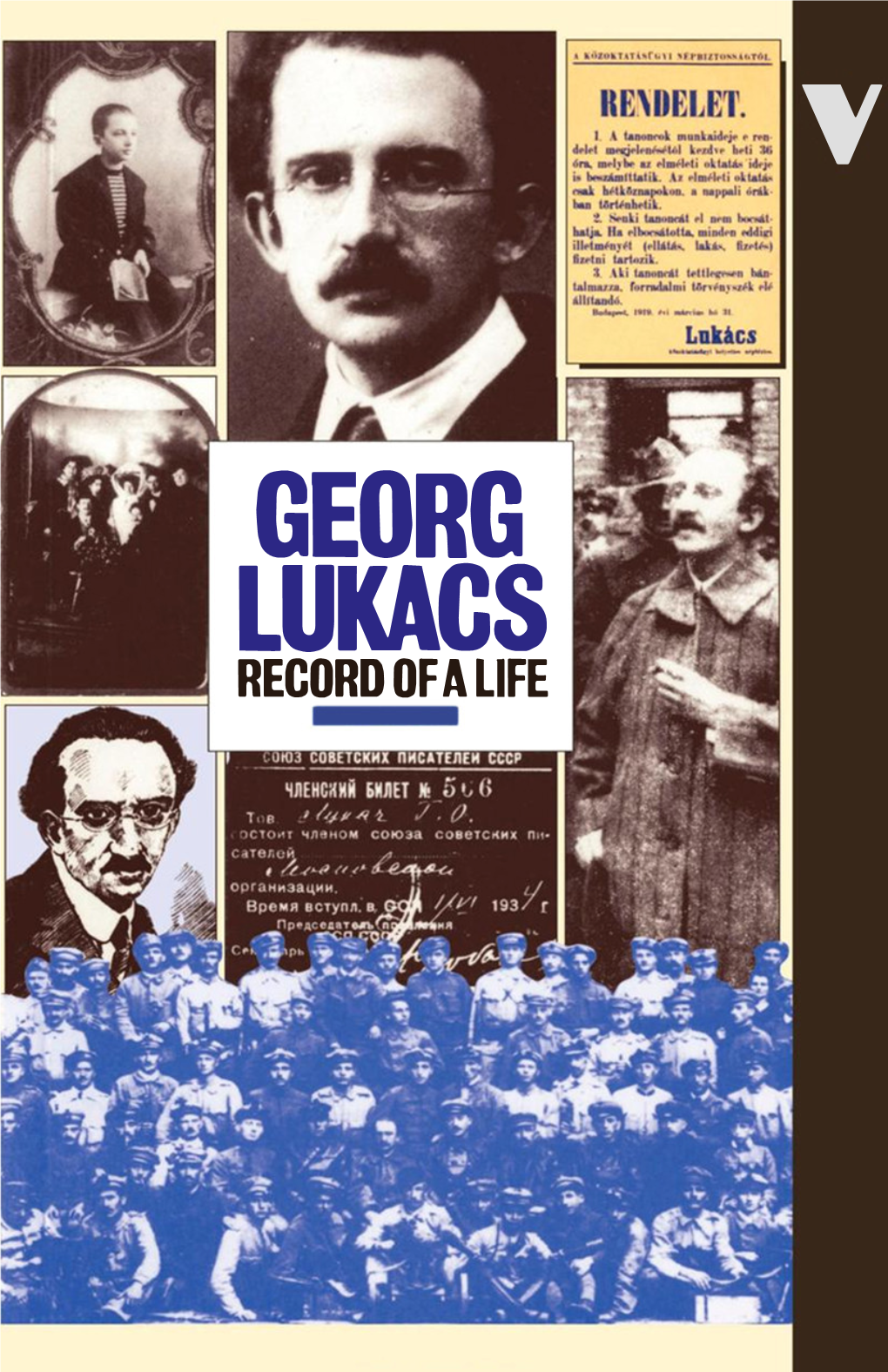GEORG LUKACS RECORD of a LIFE V Georg Lukacs