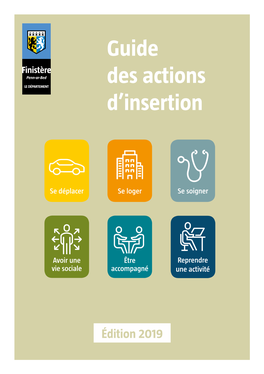 Guide Des Actions D'insertion
