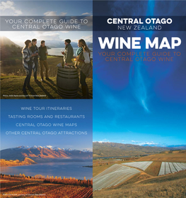 Wine New Zealand Wine Map Your Complete Guide to Central Otago Wine