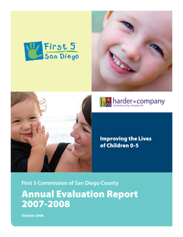 Annual Evaluation Report 2007-2008