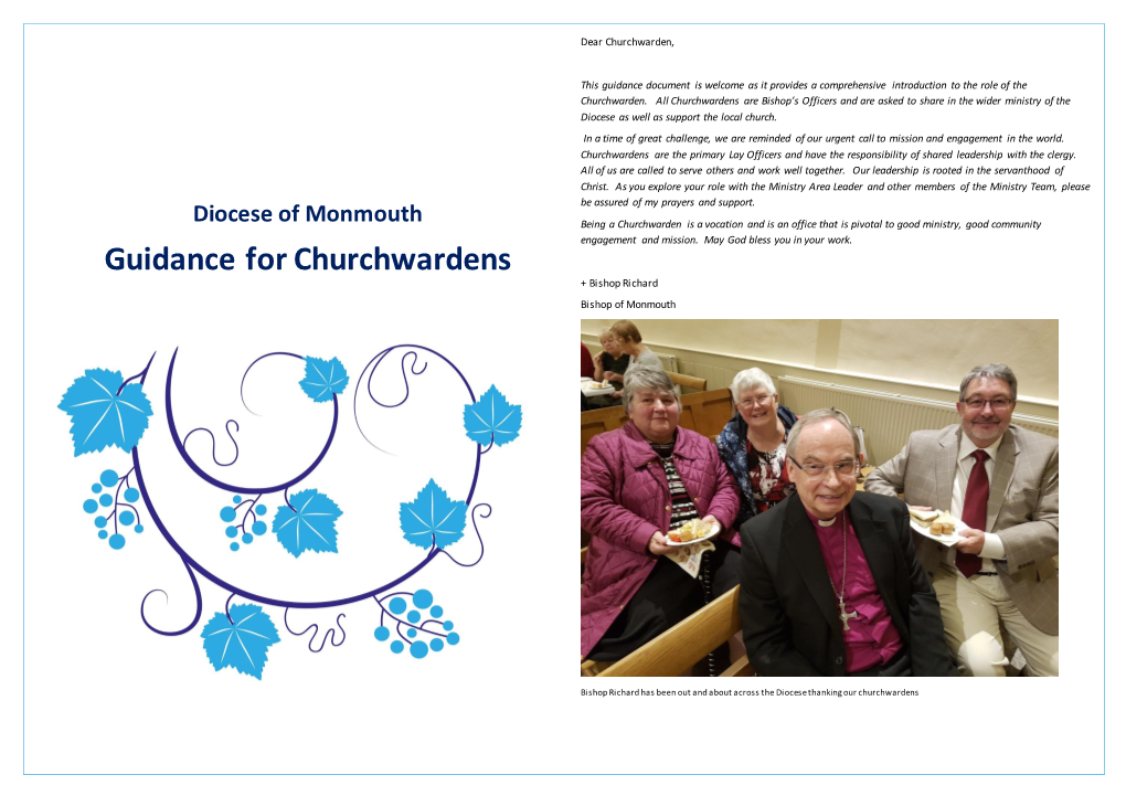 Diocese of Monmouth Guidance for Churchwardens